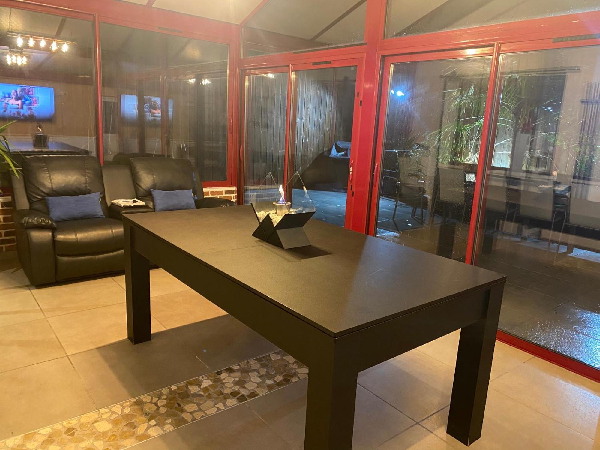 Dependance Avec Billard A Proximite Zenith Rouen 호텔 르 그랑 케비 외부 사진